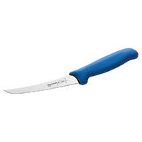 F.Dick ExpertGrip Boning Knife 6” Inch (15cm) Curved, Semi-flexible, Narrow Blade - Blue