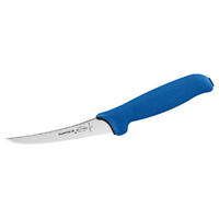 F.Dick ExpertGrip Boning Knife 5” Inch (13cm) Curved, Stiff, Narrow Blade - Blue