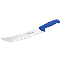F.Dick Slicing Knife, 30cm (12) - Scimitar, Wide - Blue
