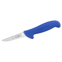 F.Dick Poultry Boning Knife, 10cm (4) - Narrow, Stiff - Blue