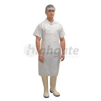 Disposable Aprons, 960mm x 1160mm+ 40mm header - White 500/ctn