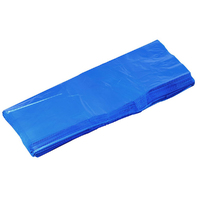 Butcher Bag, 460mmW x 840mmL x 65um - Blue (500/ctn) (Flat Packed)