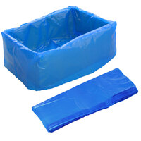 Carton Liner, 635+380x635mm x 16um - Blue (1000/carton) Flat Packed