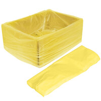 Carton Liner, 635+ 380 x 635mm x 18um (Flat-Packed) - Yellow