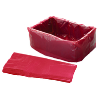 Carton Liner 635+380x635mm Red- Flat Packed (600/ctn)