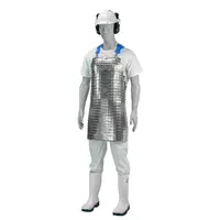 Manulatex Flexinox Plated Mesh Apron, 800mm x 550mm - 1.90kg