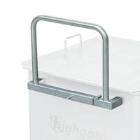Universal 200L Euro Bin Handle, Stainless Steel