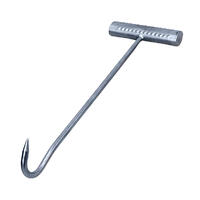 Boning Hook, Stainless Steel T-Grip 40cm