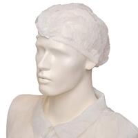 Hair Nets, Crimped 21" - White