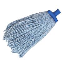 Blue Industrial Mop Head 400 grams 6/pk