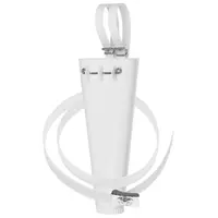 Knife Pouch & Belt, Fits 4 x 25cm Knives - White