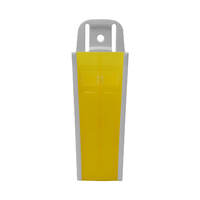 Knife Pouch, 2 Holder, Clear Yellow Front