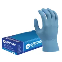 Gekko Grip Nitrile Gloves, Standard Cuff