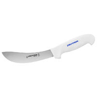 Dexter Skinning Knife, 15cm (6) - Stainless Steel, Ribbed Handle - White