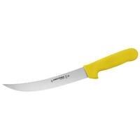 Dexter Slicing Knife, 20cm (8) - Scimitar, Narrow, SaniSafe  - Yellow