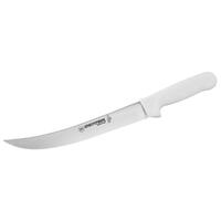 Dexter Slicing Knife, 25cm (10) - Scimitar, Narrow, SaniSafe - White