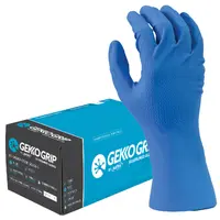 Gekko Zigzag Grip Silverlined Gloves, Small - 2XL 50/pk