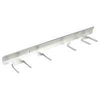Vikan Wall Bracket, For 6 Products, 460mm - Stainless Steel