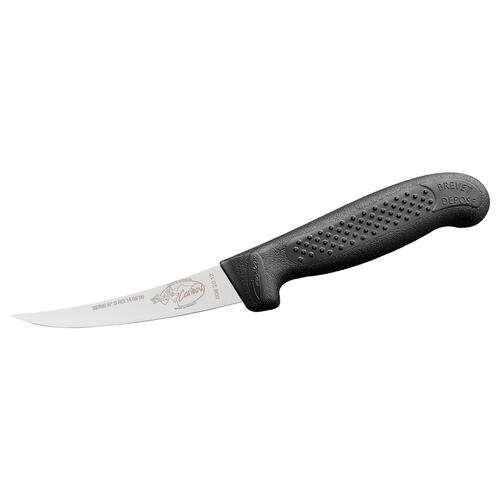 Caribou Ultragrip Boning Knife 5” Inch (12cm) Curved Stiff Narrow Blade