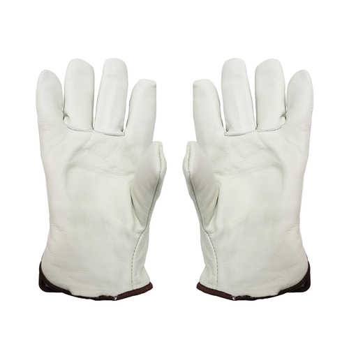 Polar Bear Fur Lined Leather Rigger Gloves