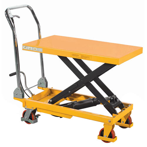 Hydraulic Lift Table, 500kg 815mm x 500mm x 880mm Highgate Group