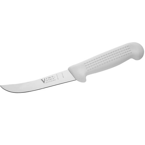 Victory Curved Boning Knife 5" Inch (13 cm) Stiff Blade - White