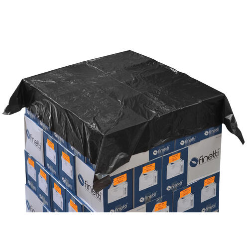 Pallet Top Covers, 1680mm x 1680mm x 25um, Black (250/ Roll)