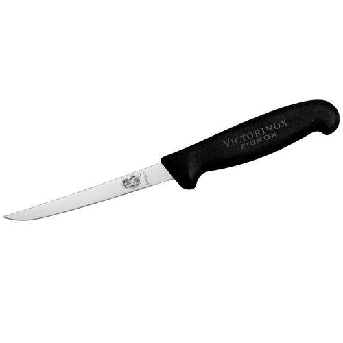 Victorinox Boning Knife 6” Inch (15cm) Extra Narrow Straight Blade - Black
