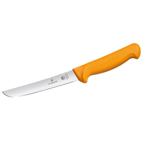 Swibo Boning Knife 6” Inch (16cm) Stiff Wide Curved Blade