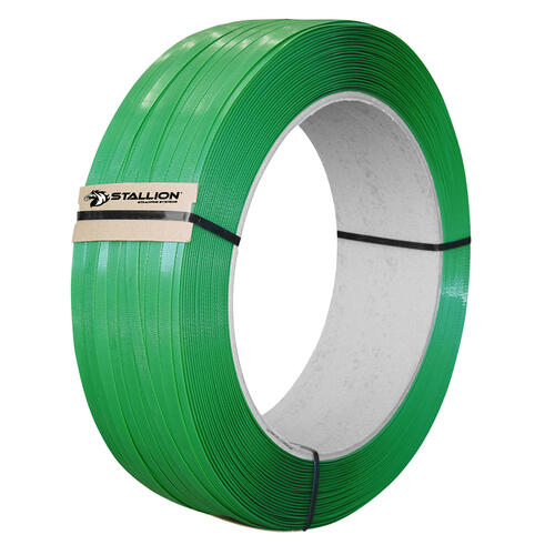 STALLION PET Strapping, 16mm x 0.90mm x 1200m - Embossed  (620kg breakload)