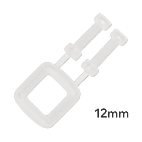 Poly Buckles, 12mm (1000/Bag)