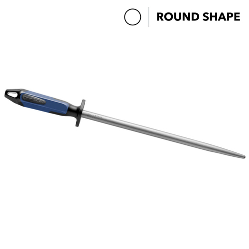 F.Dick Finecut Sharpening Steel, 30cm (12) - Fine Cut, Round (New Handle)