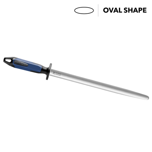 F.Dick 2K Fine Cut Sharpening Steel, 12” Inch (30cm) - Oval