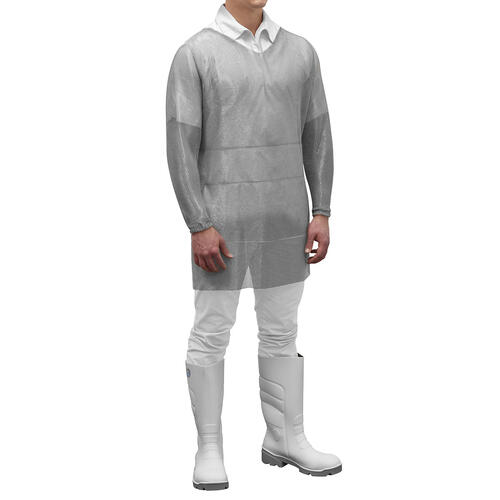 Manulatex Mesh Tunic, Stainless Steel, Long Sleeve