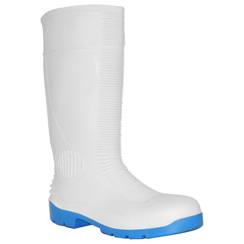 Safex Gumboots, Non-Safety Toe - White