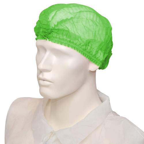 Hair Nets, Crimped 21" Green