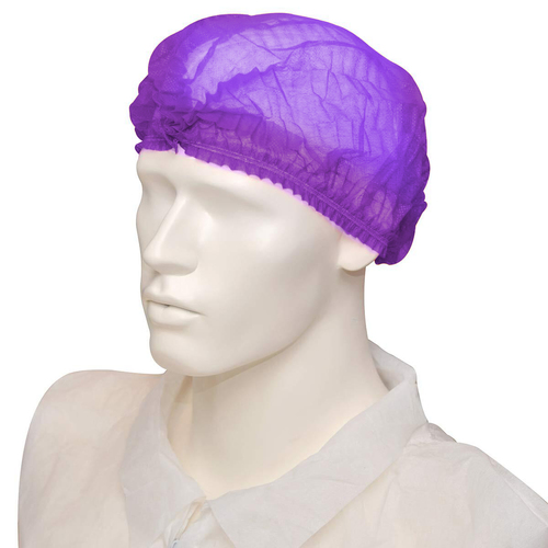 Hair Nets, Crimped 21" - Purple