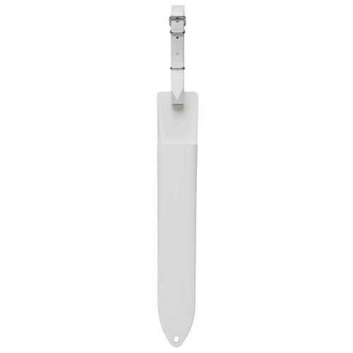 Single Knife Pouch, 9" Inch (22cm) - White