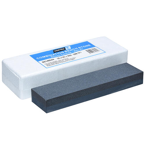Norton Silicon Carbide Combination Sharpening Stone, Fine/Coarse - 8 x 2" Inch  (200 x 50mm)
