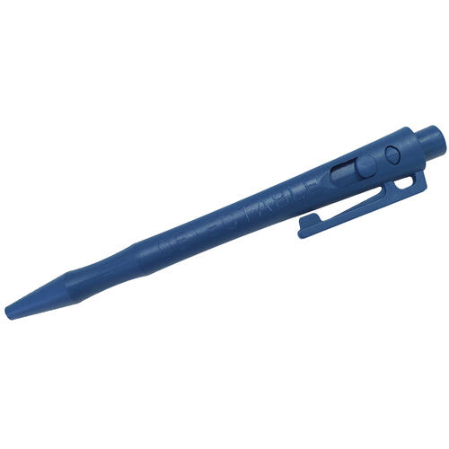 Metal Detectable Pen, Blue with Clip