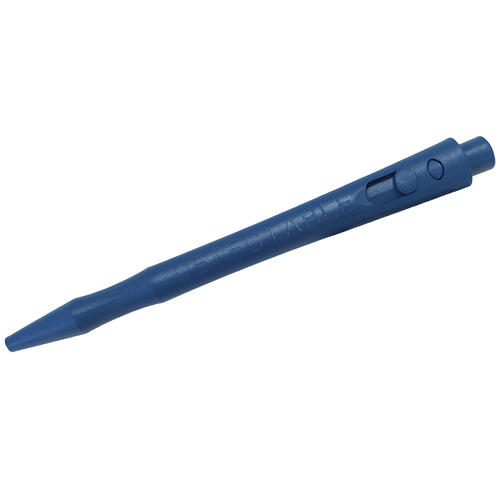Metal Detectable Pen, Blue, No Clip